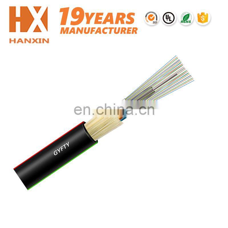 Outdoor GYFTY ribbon optic fiber cable for network/CCTV