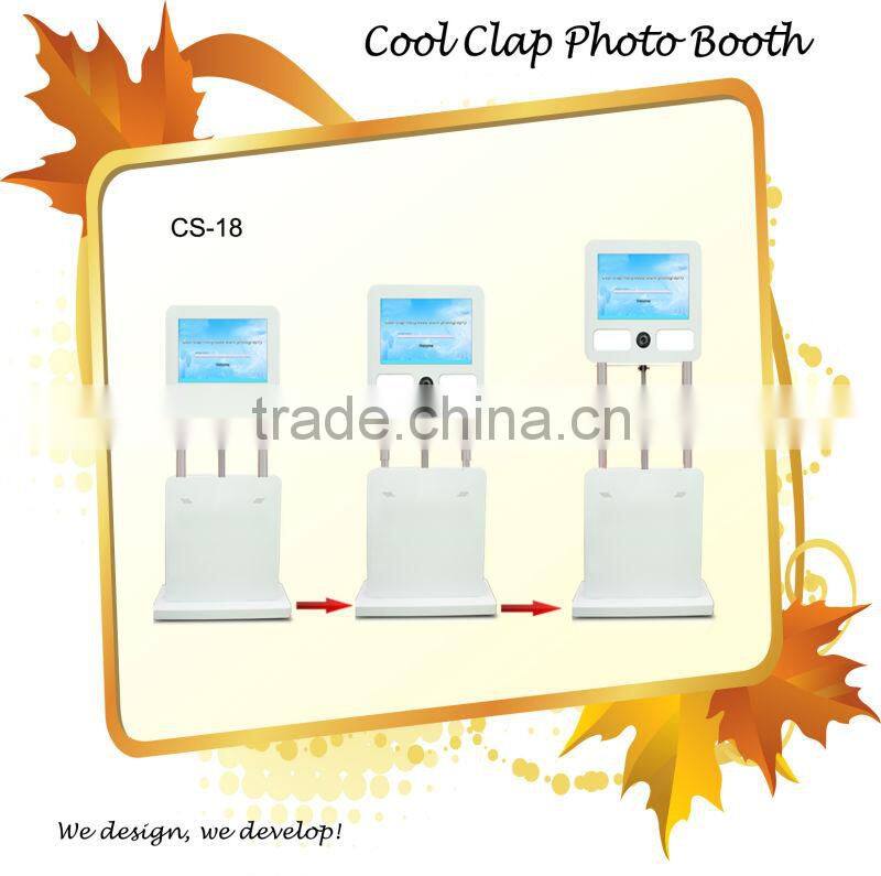 Portable 3d photo cabin for wedding souvenirs