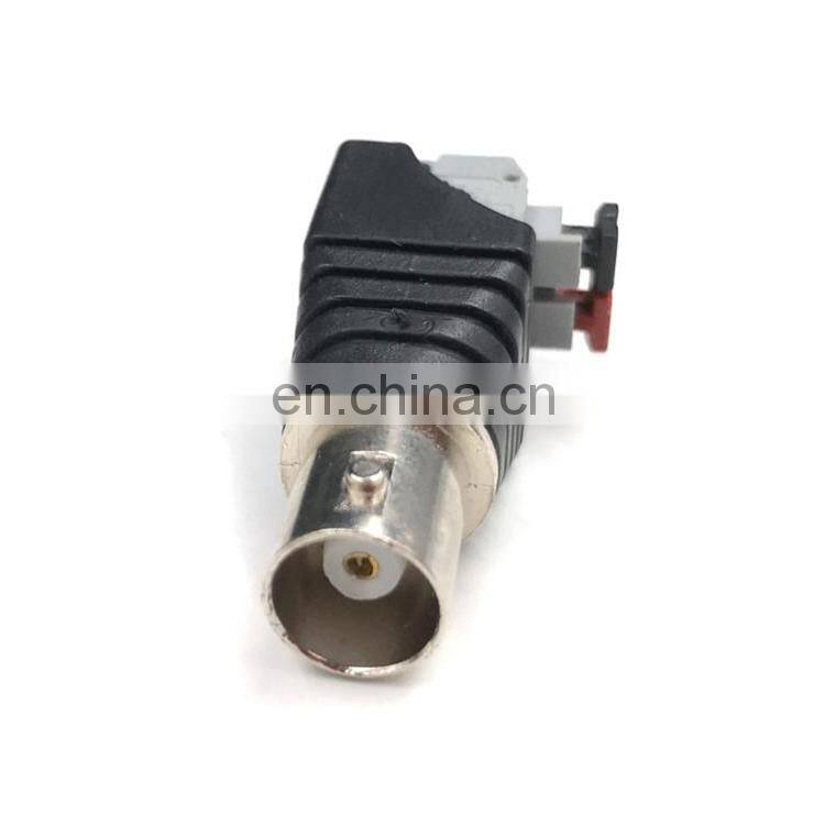 BNC female to DC terminal Male and Female Press Type BNC connector