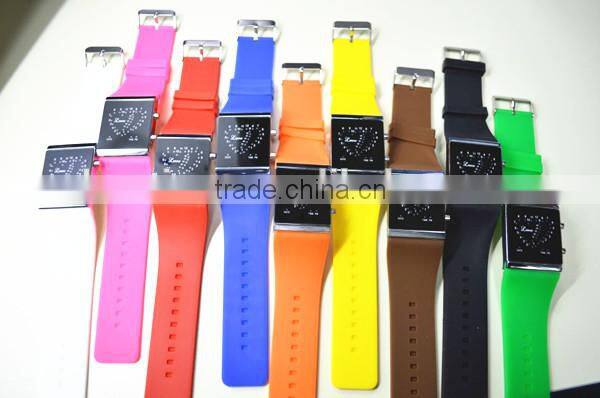 Best gift led watch for teenager girl with heart shaped flashing light