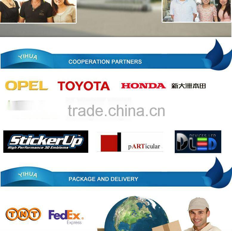 Custom chrome letters for cars / abs plastic car logo and their name