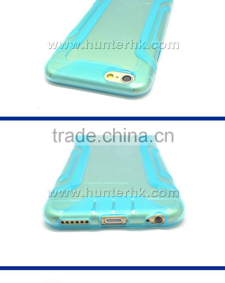 New Design Clear Back Cover For iphone 6G Soft Case