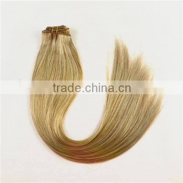 28 inch clip on human hair extensions virgin russian hair clip in