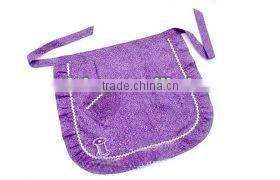 Reusable solid color apron