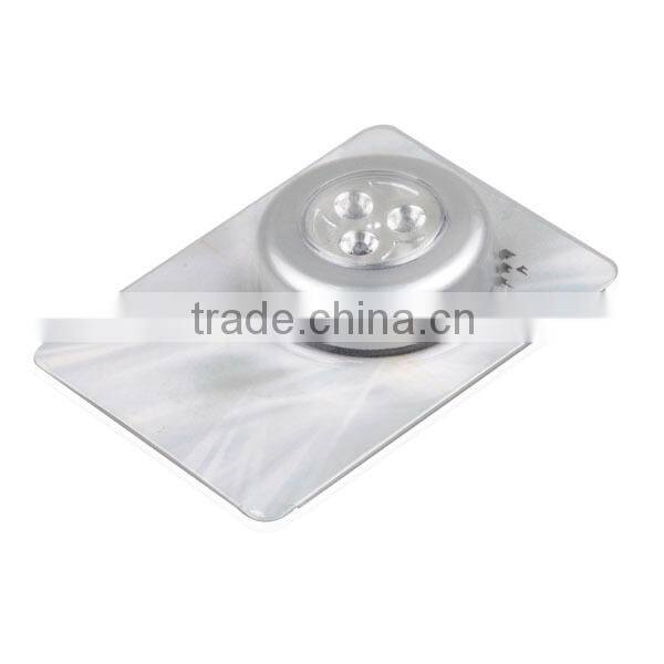 3 LED Under Cabinet Push Tap LED Touch Light Stick On Night Touch Light