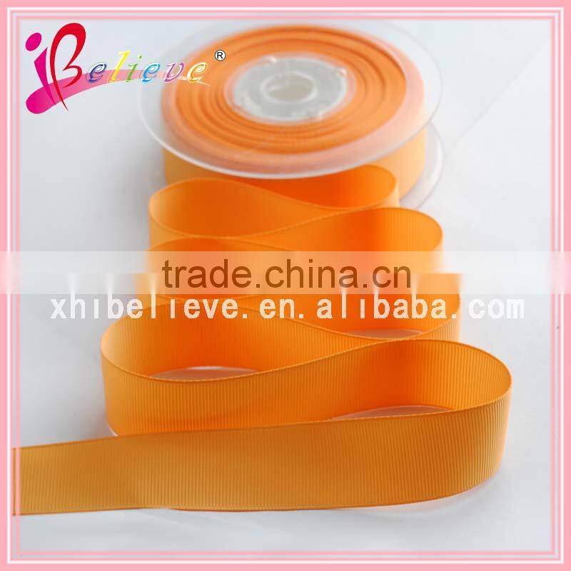Wholesale promotional price customized grosgrain classical ribbon