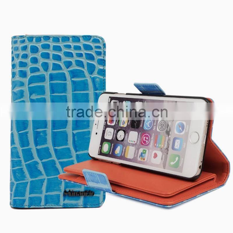 Wholesale Cell Phone Case For iPhone 6, Wallet Leather Cell Phone Case With Best Price For Sale