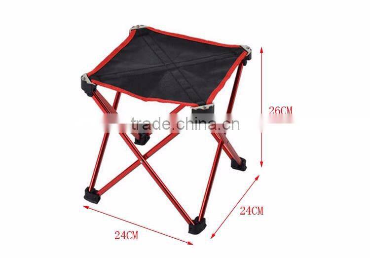Zhejiang New Product Portable Fishing Camping aluminum Foldable Outdoor Chair
