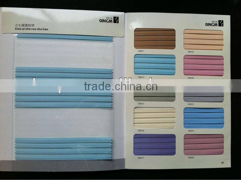 Home decor material polyester zebra blind fabric