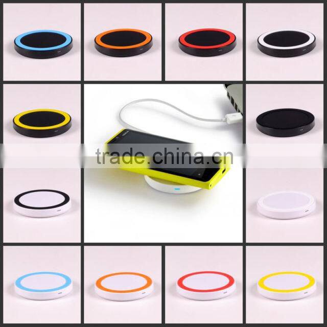 Qi certified universal standard designed 5 port wireless charger for Mobile Phone/Ipad/Tablet