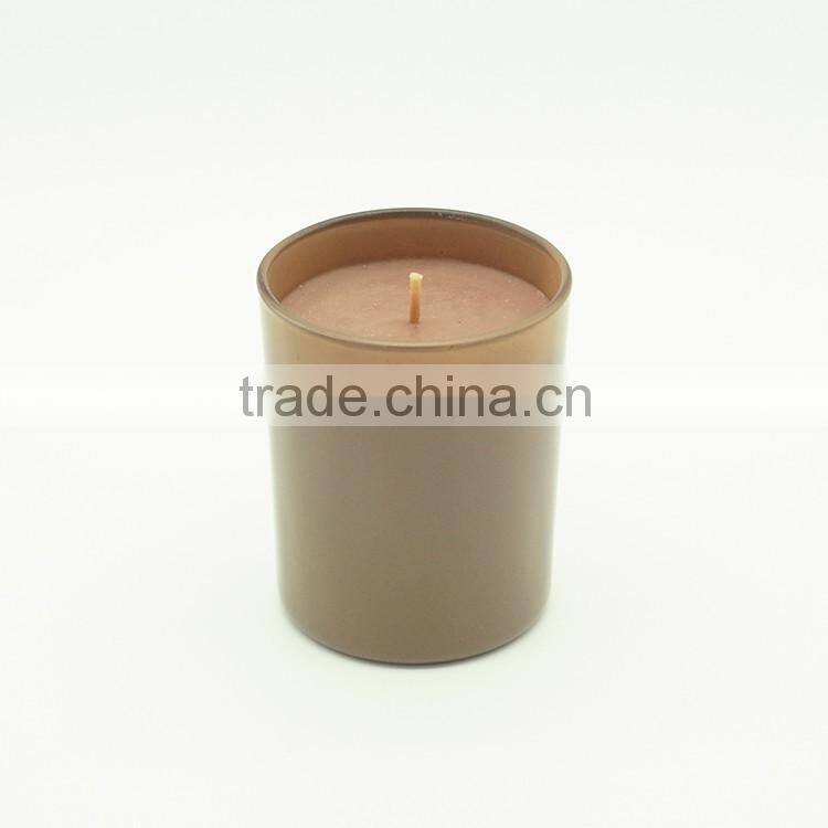 Painted scented candle/ scented soybean candle/ scented candle in glass jar