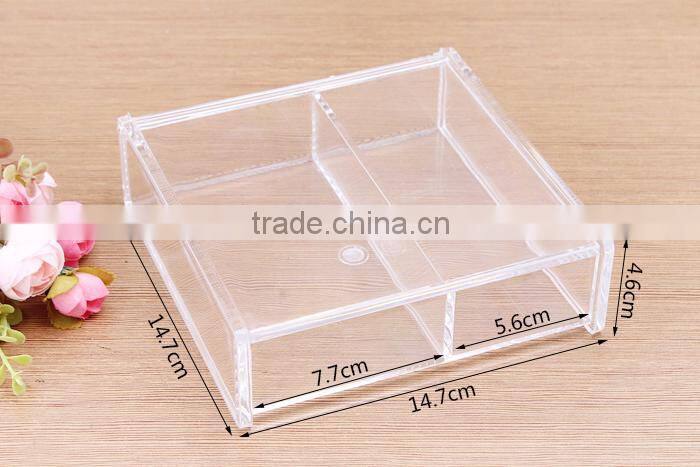 C25 ANPHY PS Crystal Makeup Packing Box 3 unit Cream Lipstick Lipgloss Gift Packing Box