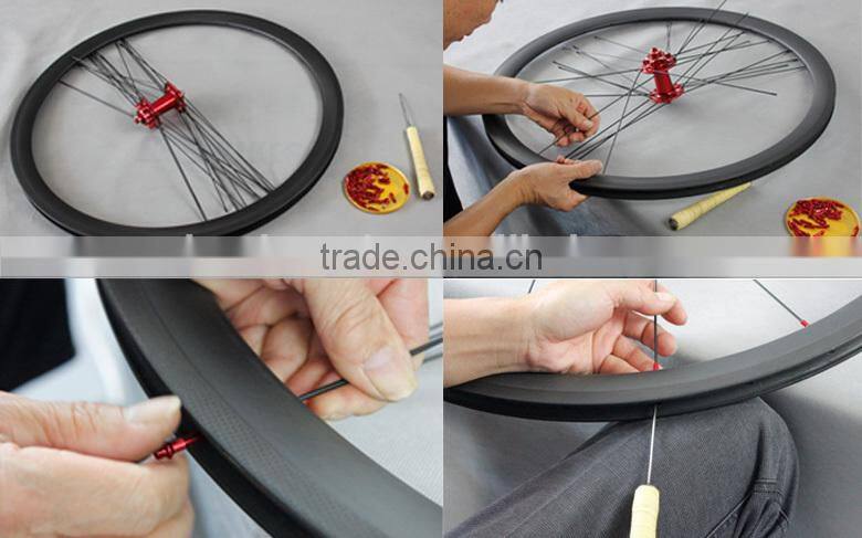 56mm carbon bike wheels Chinese carbon fiber wheels W56C