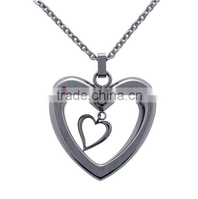 Men's Stainless Steel Animal Lion Head Shape Pendant Necklace