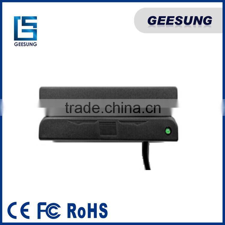 Pos MSR,3 Tracks Swipe Reader,RS232 Magnetic Reader