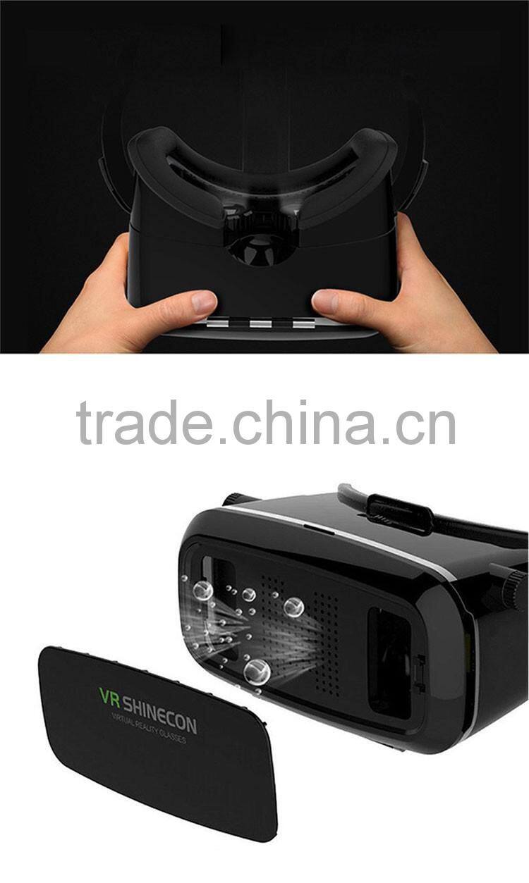 Best Price Vr Shinecon 3D Glasses, Vr Shinecon 3D Glasses For Pc Games/Movies/Xbox One, 2Nd Generation 3D Vr Box