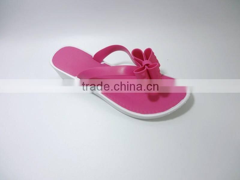2016 new fashion pcu Ladies fashion flipflops Slippers