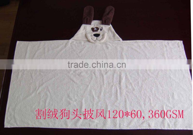 100%cotton baby blanket with embroidery logo