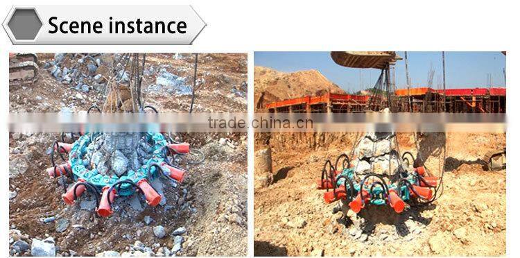 China manufacture BEIYI MK180S Hydraulic Pile Breaker For Round Concrete Piles