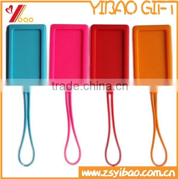 Factory price silicone luggage tag, promotional pvc luggage tag