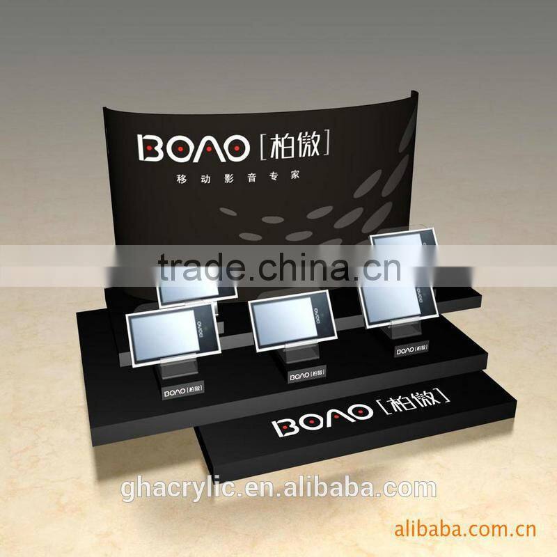 Shenzhen Hot sell modern Acrylic Display Rack ,top grade acrylic display rack