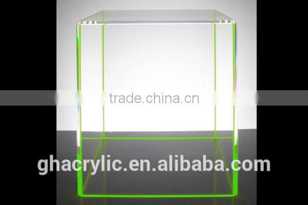 Hot sell acrylic box ,Shining acrylic box, Smooth acrylic display box