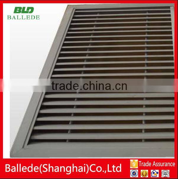 Specialty aluminum louver window