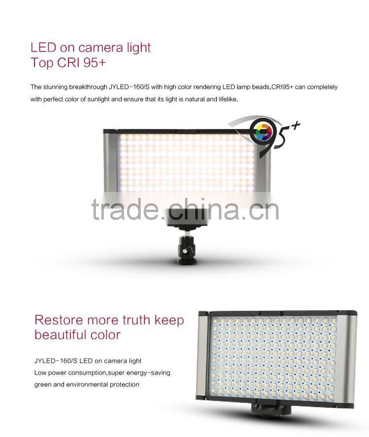 Rechargeable color temperature LED Photography Light CRI95 aluminum alloy body