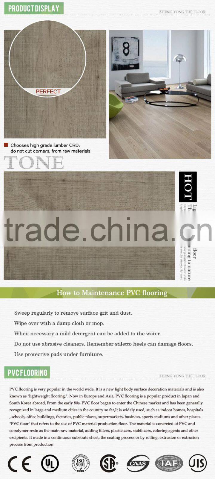 BP Plastic Flooring Flooring by Zhengyoung Flooring