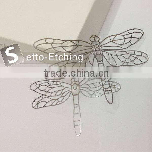 1 mm etching metal craft clips for bookmark