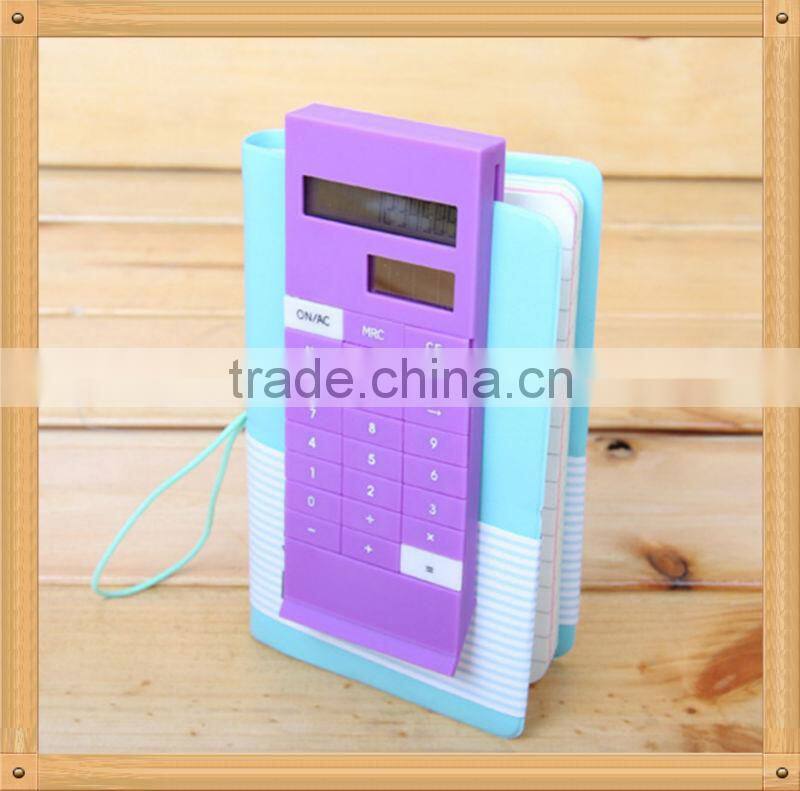 Hot sale christmas gift calculator for notebook , solar silicone calculator,cheap calculators for sale