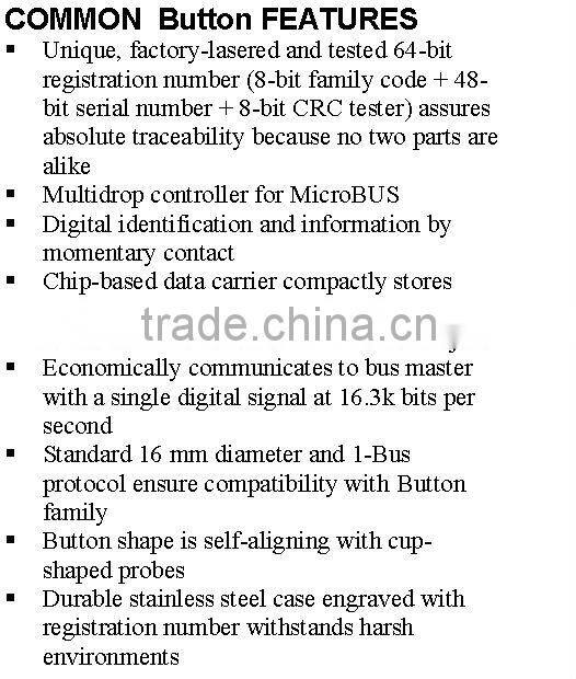 Factory Supply Ibutton Chip DS1991L-f5