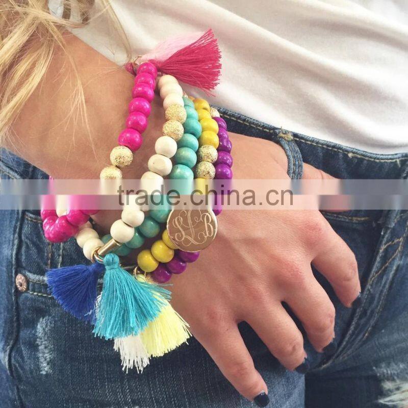 Wholesale Personalized Football Bracelet