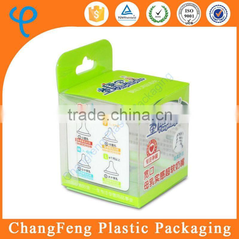 Factory Direct Feeding Bottle Plastic Square Box