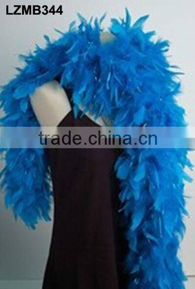 Fluffy turkey feather chandelle boa LZYJ41