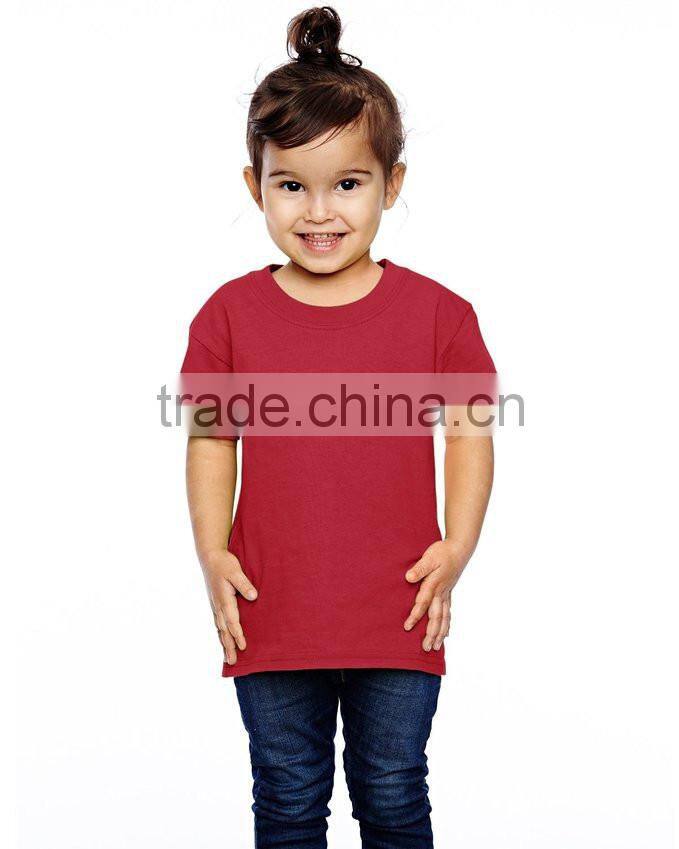100% Cotton Custom Blank T Shirt/Children High Quality Tshirt/ Logo Design Printed/China Manufacturers Direct Sale T-shirt For C
