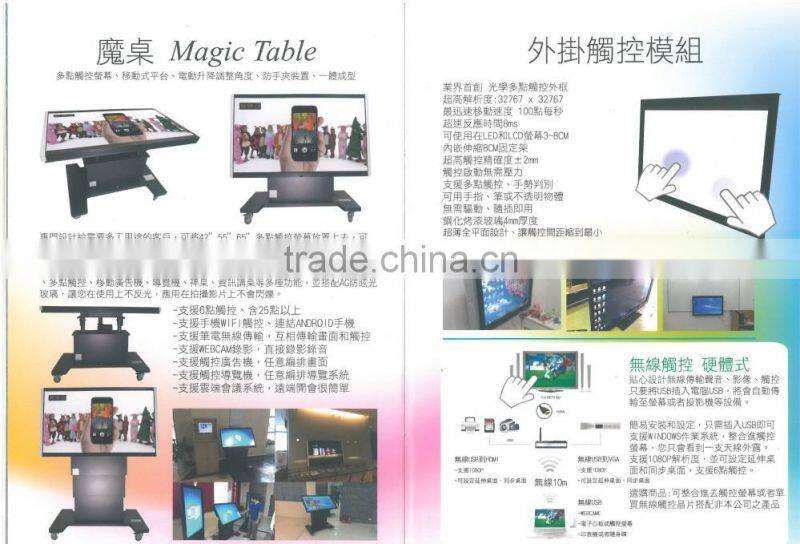 MIT Large Extremelly High Resolution Touch Screen