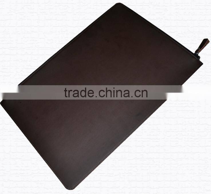 Hot selling high quality felt with leather laptop bag for promotion,cheap designer laptop bags