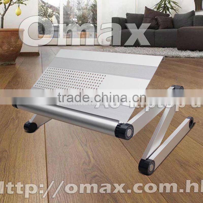 Adjustable wooden Laptop Table/ Laptop Computer Desk Portable Bed Tray Book Stand
