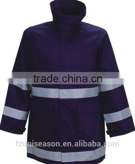Reflective fire retardant jacket