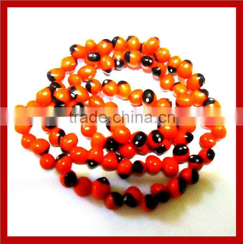 Rosary beads, Baby Huayruru beads, Natural Beads, Ecological jewelry making beads