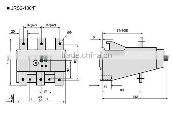 3UA-66 GKJRS2 Thermal Overload Relay
