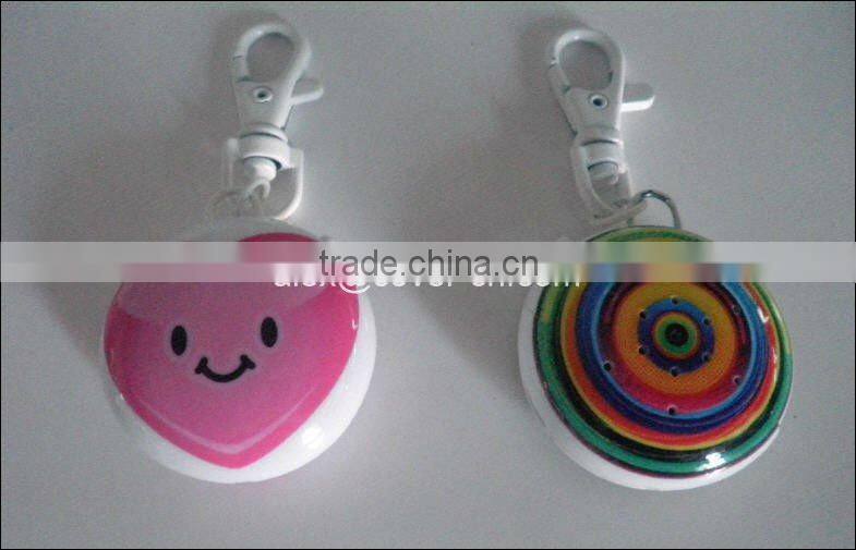 Custom Novelty voice recordable KeyChains for promotion gifts with4-color Logo Imprinting
