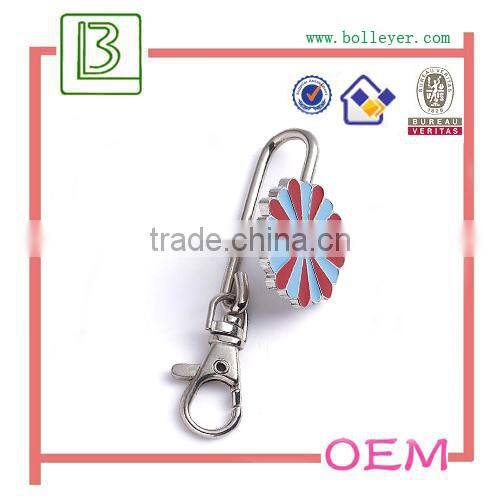 silver metal keychain findings ring