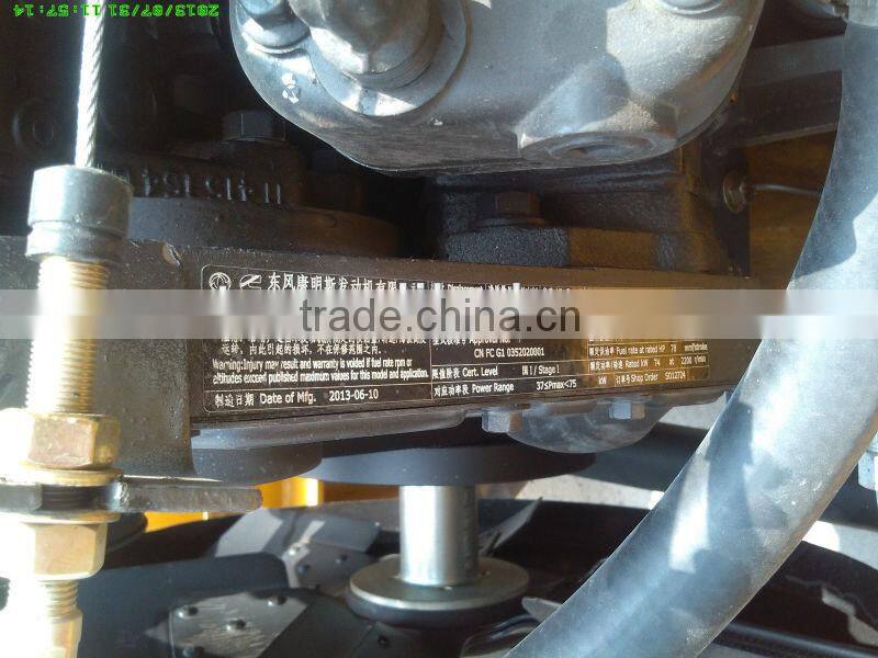 VOLVO SDLG backhoe loader LGB680 with YTR/Cummins engine popular for Thailand