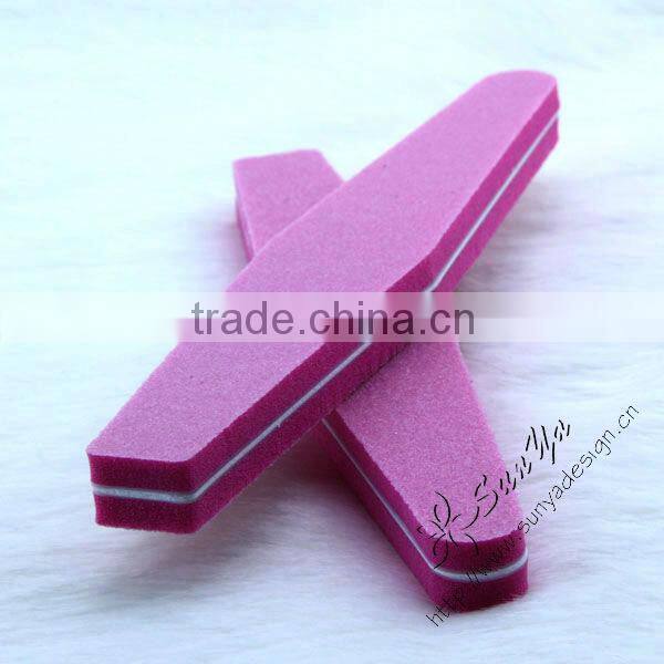 Sponge nail files for nail beauty manicure