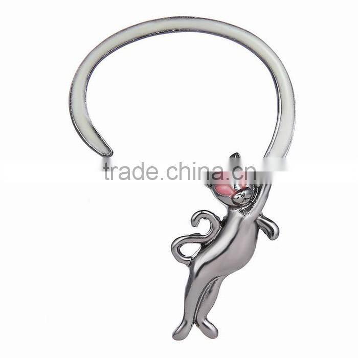 Women wear cheap ear cuff jewelry night lights cute cat earring