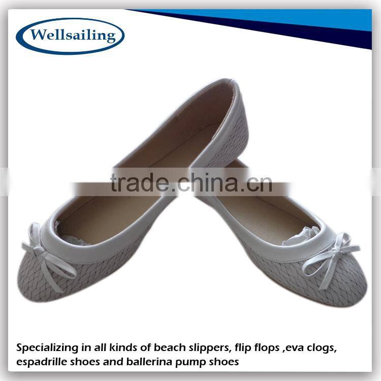 Direct factory manufacture sweet ballerina shoes/foldable ballerina shoes