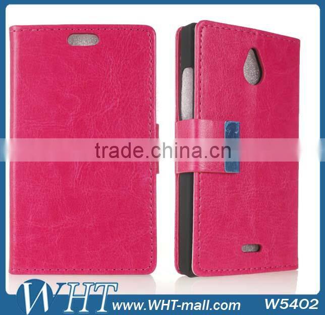 Luxury Pouch Leather Case For Nokia X2 Case Cover For Nokia X2 Factory Wholesale