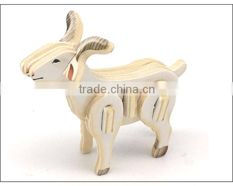 Various Sizes 3d puzzle wooden toy